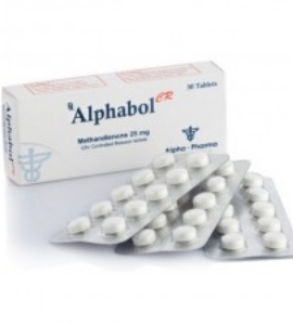 Alphabol XR Methandienone 25mg